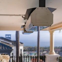 SunStar Glass Fixed Ceiling Mounted 2-Stage Infrared Gas Heater -Top Tier Shop sunstar glass ceiling mounted 2 stage infrared gas heater horizontal mount 29335930241118