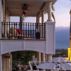 SunStar Glass Fixed Ceiling Mounted 2-Stage Infrared Gas Heater -Top Tier Shop sunstar glass ceiling mounted 2 stage infrared gas heater horizontal mount 29335930339422