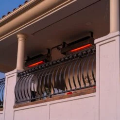 SunStar Glass Fixed Ceiling Mounted 2-Stage Infrared Gas Heater -Top Tier Shop sunstar glass ceiling mounted 2 stage infrared gas heater horizontal mount 29335930437726