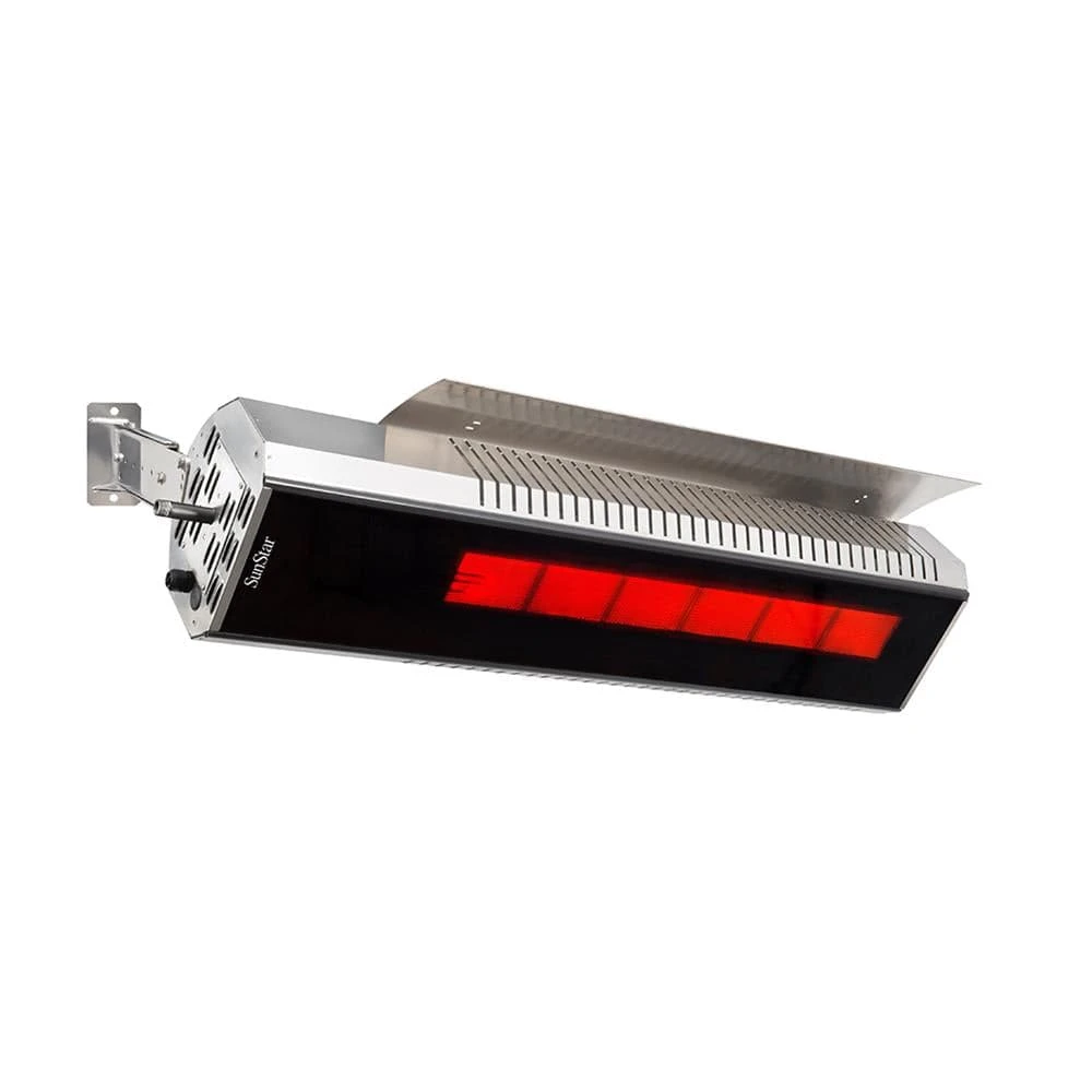SunStar Glass Adjustable Wall/Ceiling Mounted 2-Stage Infrared Gas Heater 12 SunStar Glass Adjustable Wall/Ceiling Mounted 2-Stage Infrared Gas Heater - Image 12