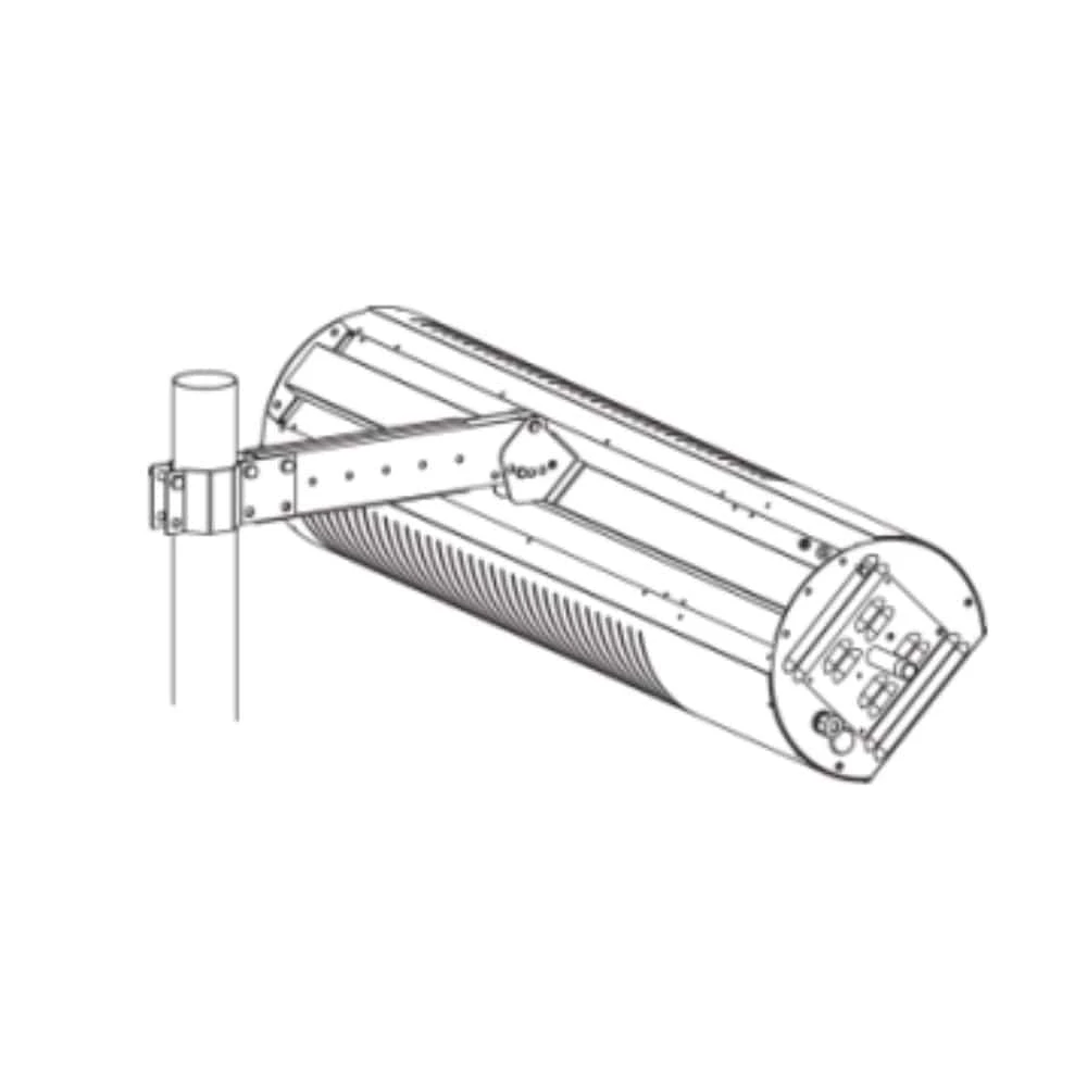SunStar Pole Mount Arm Kits For Glass Infrared Gas Heaters 1 SunStar Pole Mount Arm Kits For Glass Infrared Gas Heaters