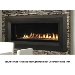 Superior 43-Inch Linear Vent-Free Gas Fireplace - Optional See-Through (VRL4543) -Top Tier Shop superior 43 inch linear vent free gas fireplace optional see through vrl4543 28800166625374