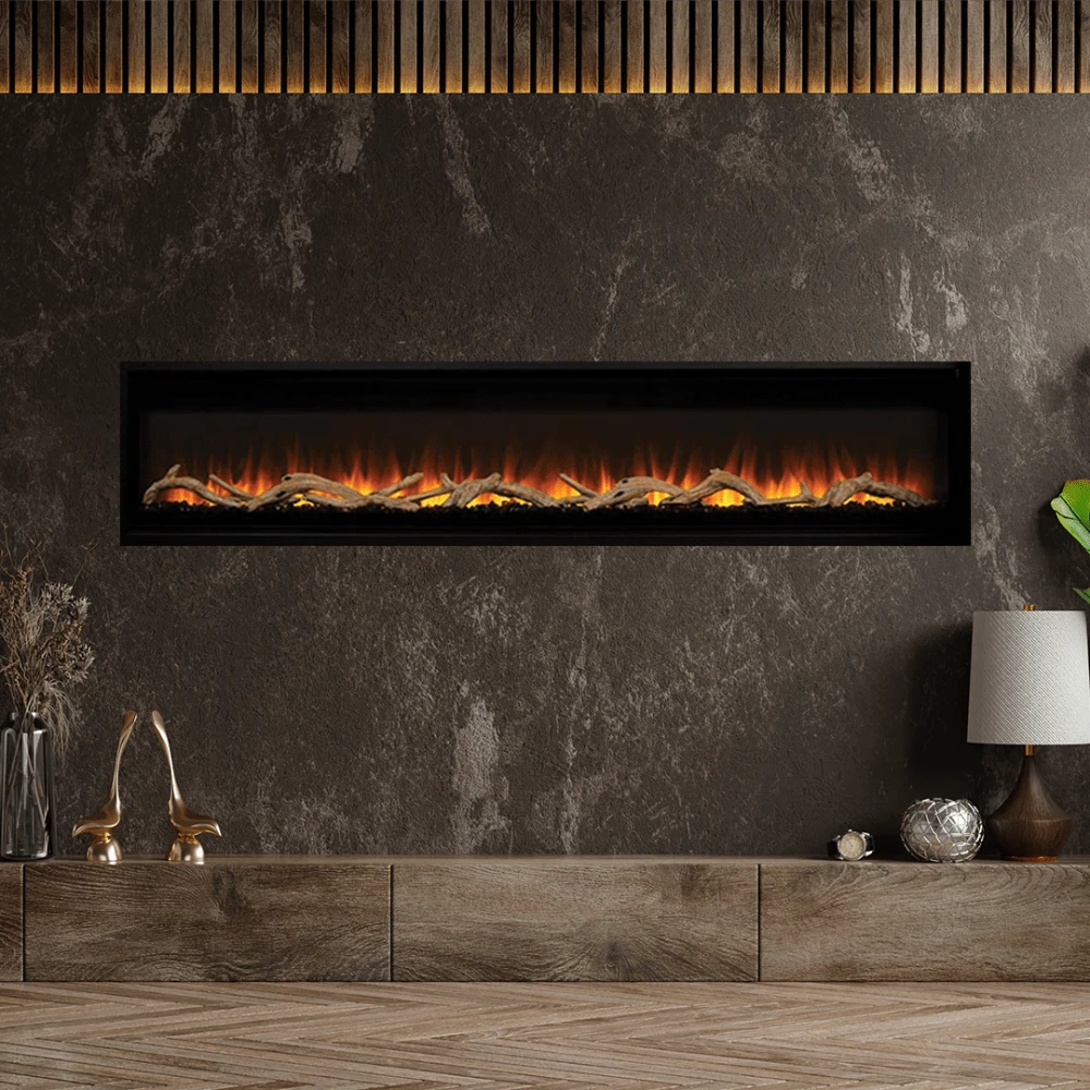 Superior Plexus Built-In/Wall Mounted Zero Clearance Linear Electric Fireplace 9 Superior Plexus Built-In/Wall Mounted Zero Clearance Linear Electric Fireplace - Image 9