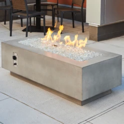 The Outdoor GreatRoom Company Cove 54-Inch Linear Gas Fire Pit Table (CV-54) -Top Tier Shop the outdoor greatroom company cove 54 linear gas fire pit table cv 54 cv 54 28697342967902