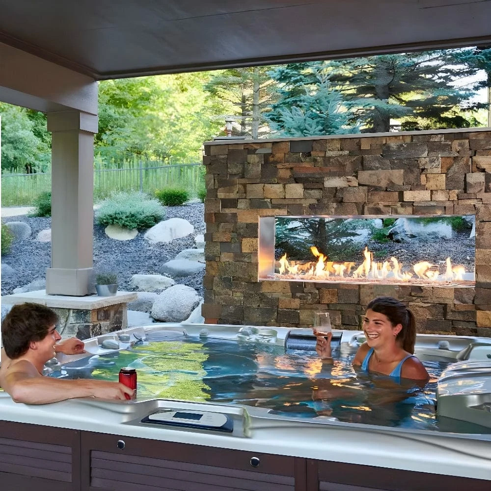 The Outdoor GreatRoom Company See-Through Ready To Finish Gas Fireplace 3 The Outdoor GreatRoom Company See-Through Ready To Finish Gas Fireplace - Image 3