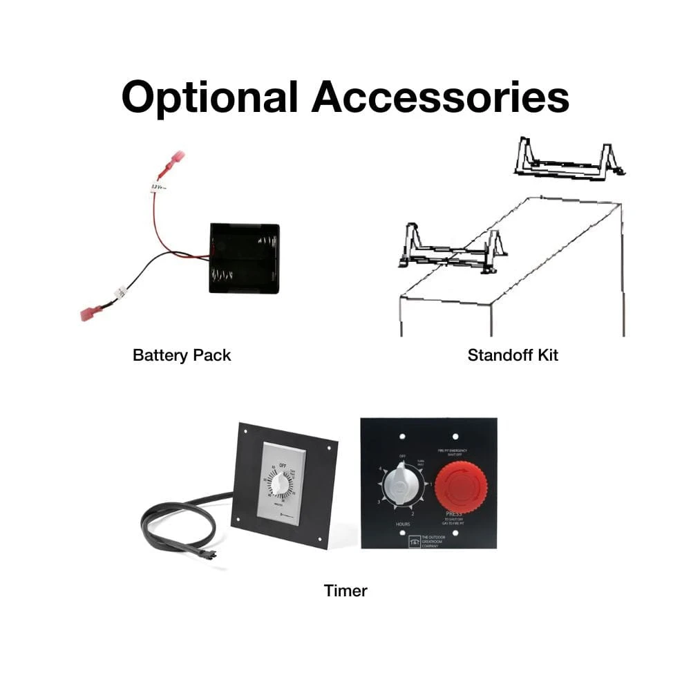 The Outdoor GreatRoom Company See-Through Ready To Finish Gas Fireplace 5 The Outdoor GreatRoom Company See-Through Ready To Finish Gas Fireplace - Image 5