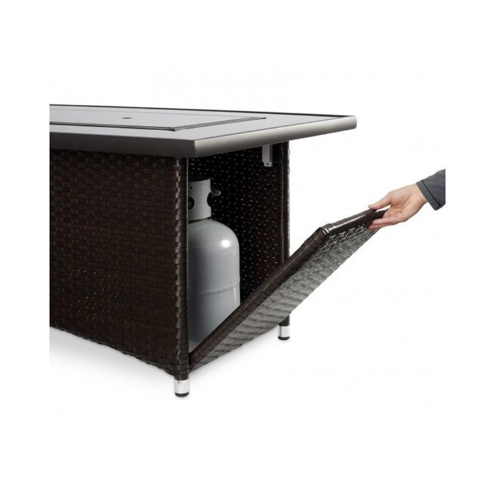 The Outdoor GreatRoom Company Balsam Montego 59-Inch Linear Gas Fire Pit Table (MG-1242-BLSM-K) 5 The Outdoor GreatRoom Company Balsam Montego 59-Inch Linear Gas Fire Pit Table (MG-1242-BLSM-K) - Image 5