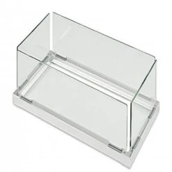 The Outdoor GreatRoom Company Folding Glass Guard For Gas Burners