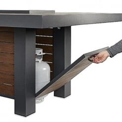 The Outdoor GreatRoom Company Kenwood 81-Inch Gas Fire Pit Dining Table (KW-1242-K) -Top Tier Shop the outdoor greatroom company the outdoor greatroom company kenwood 81 gas fire pit dining table kw 1242 k 28359440924766