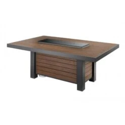 The Outdoor GreatRoom Company Kenwood 81-Inch Gas Fire Pit Dining Table (KW-1242-K) -Top Tier Shop the outdoor greatroom company the outdoor greatroom company kenwood 81 gas fire pit dining table kw 1242 k 28359445446750