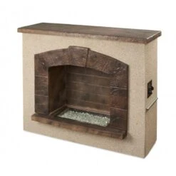 The Outdoor GreatRoom Company Stone Arch 63-Inch Freestanding Gas Fireplace (SAFP-1224) -Top Tier Shop the outdoor greatroom company the outdoor greatroom company stone arch 63 freestanding gas fireplace safp 1224 14386514296926