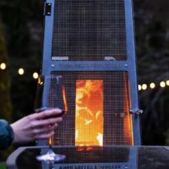 Timber Stoves Big Timber Elite Stainless Steel Pellet Patio Heater (WPPHBTESS1.0) -Top Tier Shop timber stoves big timber elite stainless steel pellet patio heater wpphbtess1 0 wpphbtess1 0 860009336544 29689136644190