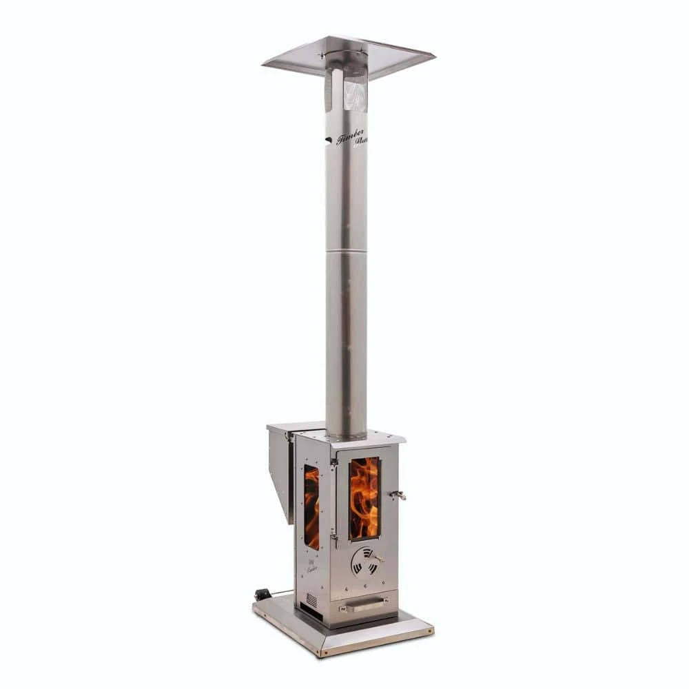 Timber Stoves Big Timber Stainless Steel Pellet Patio Heater (WPPHBTSS1.0) 1 Timber Stoves Big Timber Stainless Steel Pellet Patio Heater (WPPHBTSS1.0)
