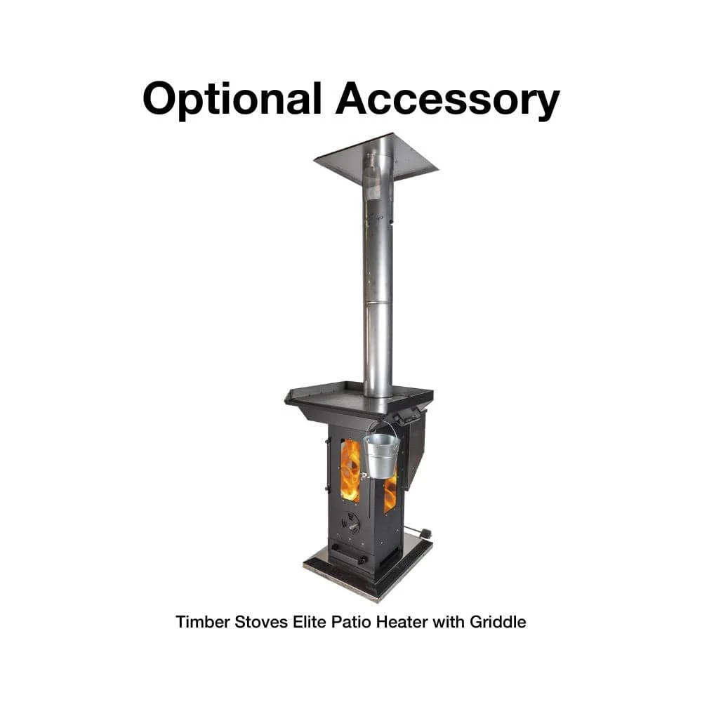 Timber Stoves Lil' Timber Elite Stainless Steel Pellet Patio Heater (WPPHLTESS1.0) 8 Timber Stoves Lil' Timber Elite Stainless Steel Pellet Patio Heater (WPPHLTESS1.0) - Image 8
