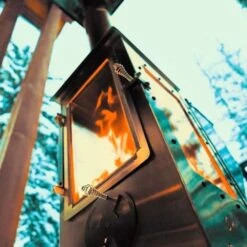 Timber Stoves Lil' Timber Stainless Steel Pellet Patio Heater (WPPHLTSS1.0) -Top Tier Shop timber stoves lil timber stainless steel pellet patio heater wpphlt2 5ls 29589459828830