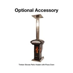 Timber Stoves Lil' Timber Stainless Steel Pellet Patio Heater (WPPHLTSS1.0) -Top Tier Shop timber stoves lil timber stainless steel pellet patio heater wpphlt2 5ls wpphlt2 5ls 860007411847 29591681630302