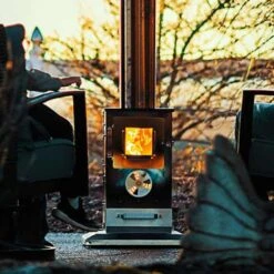 Timber Stoves Lil' Timber Stainless Steel Pellet Patio Heater (WPPHLTSS1.0) -Top Tier Shop timber stoves lil timber stainless steel pellet patio heater wpphltss1 0 wpphltss1 0 860009336513 29689140412510