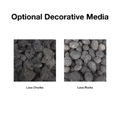 Top Fires Alameda Black And White Steel Gas Fire Pit Table - Flame Sense -Top Tier Shop top fires alameda black and white steel gas fire pit table flame sense 28685636567134