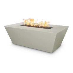 Top Fires Angelus 60-Inch Rectangular GFRC Gas Fire Pit Table - Electronic -Top Tier Shop top fires angelus 60 inch rectangular gfrc gas fire pit table electronic liquid propane ash opt aglgf60ekit ash lp 840057360463 29686566912094