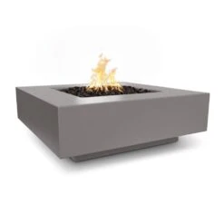 Top Fires Cabo Square GFRC Gas Fire Pit Table - Match Lit -Top Tier Shop top fires cabo square gfrc gas fire pit table match lit 29694133141598