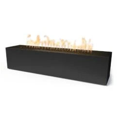Top Fires Carmen 72-Inch Linear GFRC Gas Fire Pit - Flame Sense -Top Tier Shop top fires carmen 72 inch linear gfrc gas fire pit flame sense liquid propane black opt crm7216fsen blk lp 840163913478 29694154178654