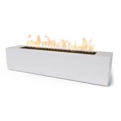 Top Fires Carmen 72-Inch Linear GFRC Gas Fire Pit - Flame Sense -Top Tier Shop top fires carmen 72 inch linear gfrc gas fire pit flame sense liquid propane limestone opt crm7216fsen lim lp 840163913522 29694154145886