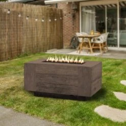 Top Fires Catalina Rectangular GFRC Gas Fire Pit - Flame Sense 23 Top Fires Catalina Rectangular GFRC Gas Fire Pit - Flame Sense -Top Tier Shop top fires catalina rectangular gfrc gas fire pit flame sense 29556589690974