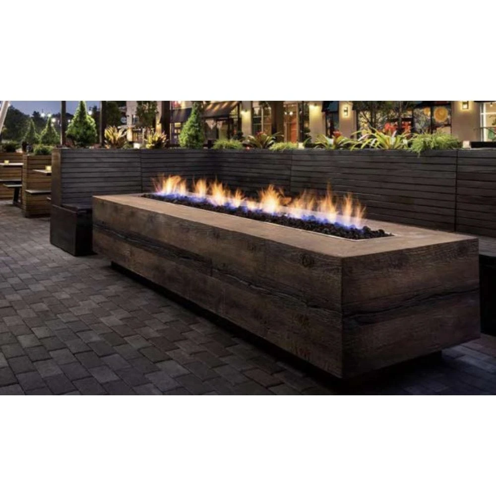 Top Fires Catalina Rectangular GFRC Gas Fire Pit - Flame Sense 11 Top Fires Catalina Rectangular GFRC Gas Fire Pit - Flame Sense - Image 11