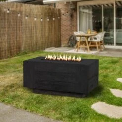 Top Fires Catalina Rectangular GFRC Gas Fire Pit - Flame Sense 29 Top Fires Catalina Rectangular GFRC Gas Fire Pit - Flame Sense -Top Tier Shop top fires catalina rectangular gfrc gas fire pit flame sense 29556590116958