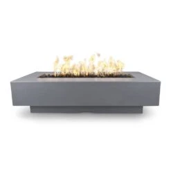 Top Fires Del Mar 72-Inch Rectangular GFRC Gas Fire Pit - Match Lit -Top Tier Shop top fires del mar 72 inch rectangular gfrc gas fire pit match lit 29695039438942