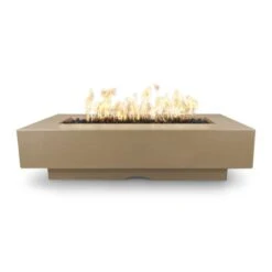 Top Fires Del Mar 72-Inch Rectangular GFRC Gas Fire Pit - Match Lit -Top Tier Shop top fires del mar 72 inch rectangular gfrc gas fire pit match lit 29695039635550