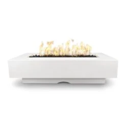 Top Fires Del Mar 84-Inch Rectangular GFRC Gas Fire Pit - Match Lit -Top Tier Shop top fires del mar 84 inch rectangular gfrc gas fire pit match lit 29695049826398