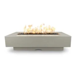 Top Fires Del Mar 84-Inch Rectangular GFRC Gas Fire Pit - Match Lit -Top Tier Shop top fires del mar 84 inch rectangular gfrc gas fire pit match lit 29695049859166