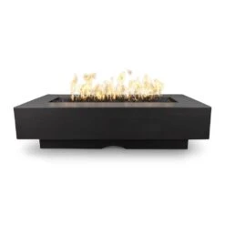 Top Fires Del Mar 96-Inch Rectangular GFRC Gas Fire Pit - Match Lit -Top Tier Shop top fires del mar 96 inch rectangular gfrc gas fire pit match lit 29695076073566