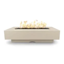 Top Fires Del Mar 96-Inch Rectangular GFRC Gas Fire Pit - Match Lit -Top Tier Shop top fires del mar 96 inch rectangular gfrc gas fire pit match lit 29695076171870