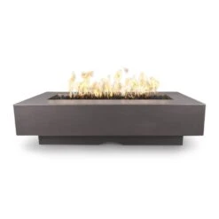 Top Fires Del Mar 96-Inch Rectangular GFRC Gas Fire Pit - Match Lit -Top Tier Shop top fires del mar 96 inch rectangular gfrc gas fire pit match lit 29695076237406