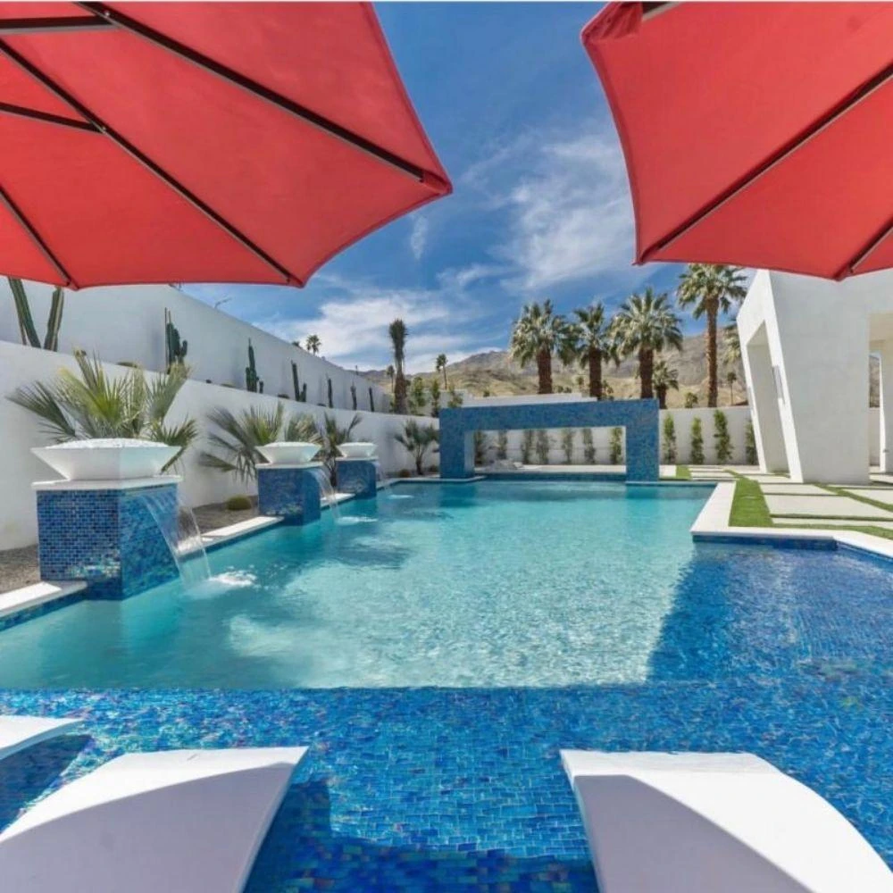 Top Fires Maya 36-Inch Square Concrete Gas Fire And Water Bowl - Match Lit (OPT-36SFW) 2 Top Fires Maya 36-Inch Square Concrete Gas Fire And Water Bowl - Match Lit (OPT-36SFW) - Image 2