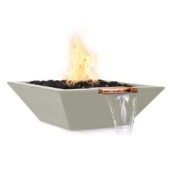 Top Fires Maya 36-Inch Square Concrete Gas Fire And Water Bowl - Match Lit (OPT-36SFW) 28 Top Fires Maya 36-Inch Square Concrete Gas Fire And Water Bowl - Match Lit (OPT-36SFW) -Top Tier Shop top fires maya 36 inch square concrete gas fire and water bowl match lit opt 36sfw 29695705677918