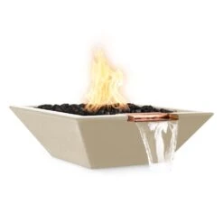 Top Fires Maya 36-Inch Square Concrete Gas Fire And Water Bowl - Match Lit (OPT-36SFW) 31 Top Fires Maya 36-Inch Square Concrete Gas Fire And Water Bowl - Match Lit (OPT-36SFW) -Top Tier Shop top fires maya 36 inch square concrete gas fire and water bowl match lit opt 36sfw 29695705743454
