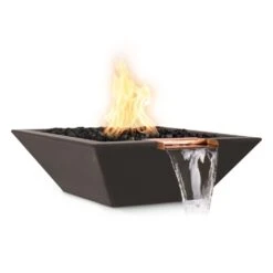 Top Fires Maya 36-Inch Square Concrete Gas Fire And Water Bowl - Match Lit (OPT-36SFW) 26 Top Fires Maya 36-Inch Square Concrete Gas Fire And Water Bowl - Match Lit (OPT-36SFW) -Top Tier Shop top fires maya 36 inch square concrete gas fire and water bowl match lit opt 36sfw 29695705874526