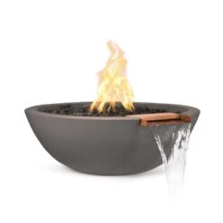 Top Fires Sedona 27-Inch Round Concrete Gas Fire And Water Bowl - Electronic (OPT-27RFWE12V) 28 Top Fires Sedona 27-Inch Round Concrete Gas Fire And Water Bowl - Electronic (OPT-27RFWE12V) -Top Tier Shop top fires sedona 27 inch round concrete gas fire and water bowl electronic opt 27rfwe12v liquid propane chestnut opt 27rfwe12v cst lp 840057381840 29683723698270