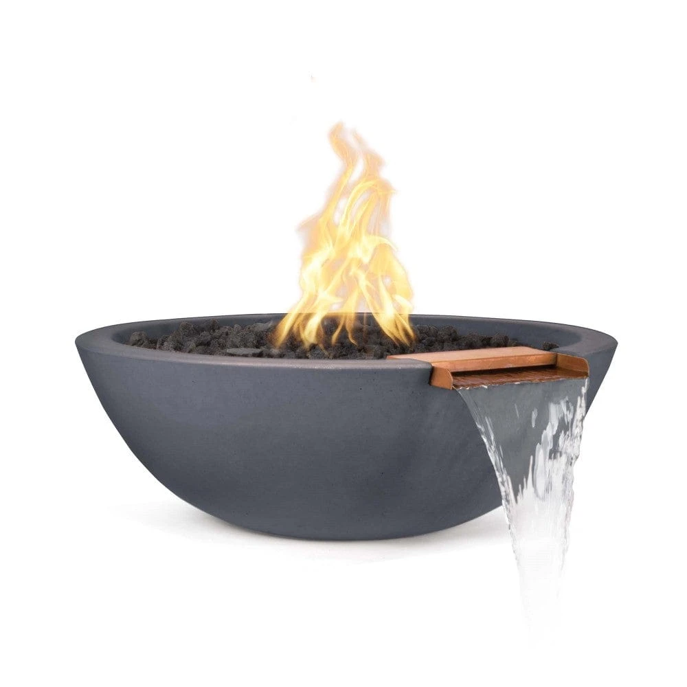 Top Fires Sedona 27-Inch Round Concrete Gas Fire And Water Bowl - Electronic (OPT-27RFWE12V) 8 Top Fires Sedona 27-Inch Round Concrete Gas Fire And Water Bowl - Electronic (OPT-27RFWE12V) - Image 8