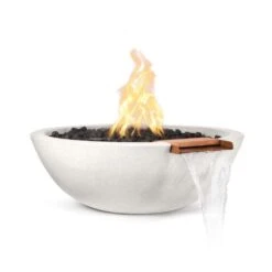 Top Fires Sedona 27-Inch Round Concrete Gas Fire And Water Bowl - Electronic (OPT-27RFWE12V) 26 Top Fires Sedona 27-Inch Round Concrete Gas Fire And Water Bowl - Electronic (OPT-27RFWE12V) -Top Tier Shop top fires sedona 27 inch round concrete gas fire and water bowl electronic opt 27rfwe12v liquid propane limestone opt 27rfwe12v lim lp 840029518526 29683723731038