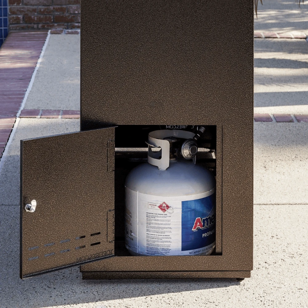 Top Fires The Williams Match Lit Outdoor Gas Fireplace - 3 Sizes 12 Top Fires The Williams Match Lit Outdoor Gas Fireplace - 3 Sizes - Image 12