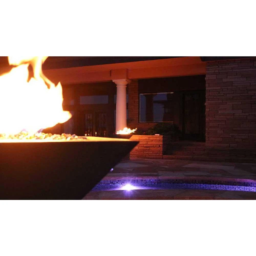 Top Fires Maya 36-Inch Square Concrete Gas Fire Bowl - Electronic (OPT-36SFOE) 5 Top Fires Maya 36-Inch Square Concrete Gas Fire Bowl - Electronic (OPT-36SFOE) - Image 5