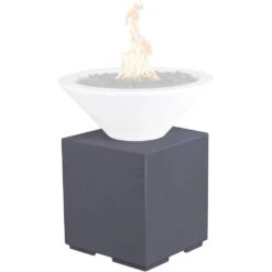 Top Fires GFRC Pillar For Fire Bowls (OPT-GFRCSTAND) -Top Tier Shop top fires top fires gfrc pillar for fire bowls opt gfrcstnd gray 11951521923166