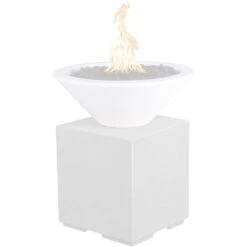Top Fires GFRC Pillar For Fire Bowls (OPT-GFRCSTAND) -Top Tier Shop top fires top fires gfrc pillar for fire bowls opt gfrcstnd limestone 11951522676830