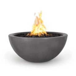 Top Fires Luna Round Concrete Gas Fire Pit - Flame Sense 19 Top Fires Luna Round Concrete Gas Fire Pit - Flame Sense -Top Tier Shop top fires top fires luna round concrete gas fire pit flame sense 27964969091166
