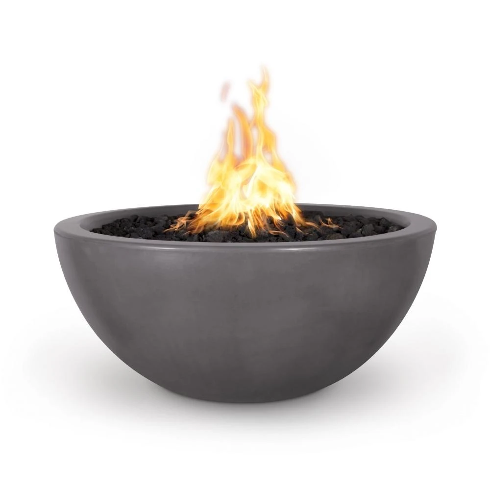 Top Fires Luna Round Concrete Gas Fire Pit - Flame Sense 4 Top Fires Luna Round Concrete Gas Fire Pit - Flame Sense - Image 4