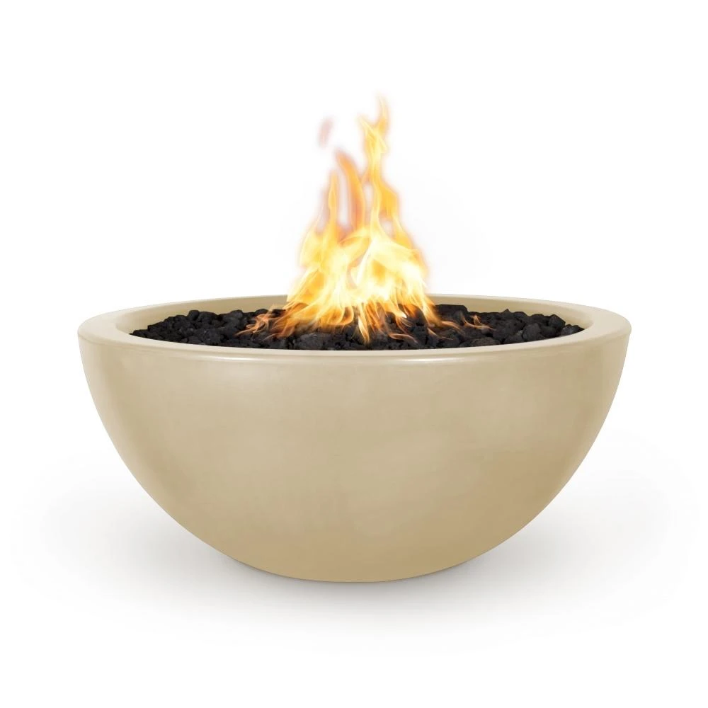 Top Fires Luna Round Concrete Gas Fire Pit - Flame Sense 5 Top Fires Luna Round Concrete Gas Fire Pit - Flame Sense - Image 5